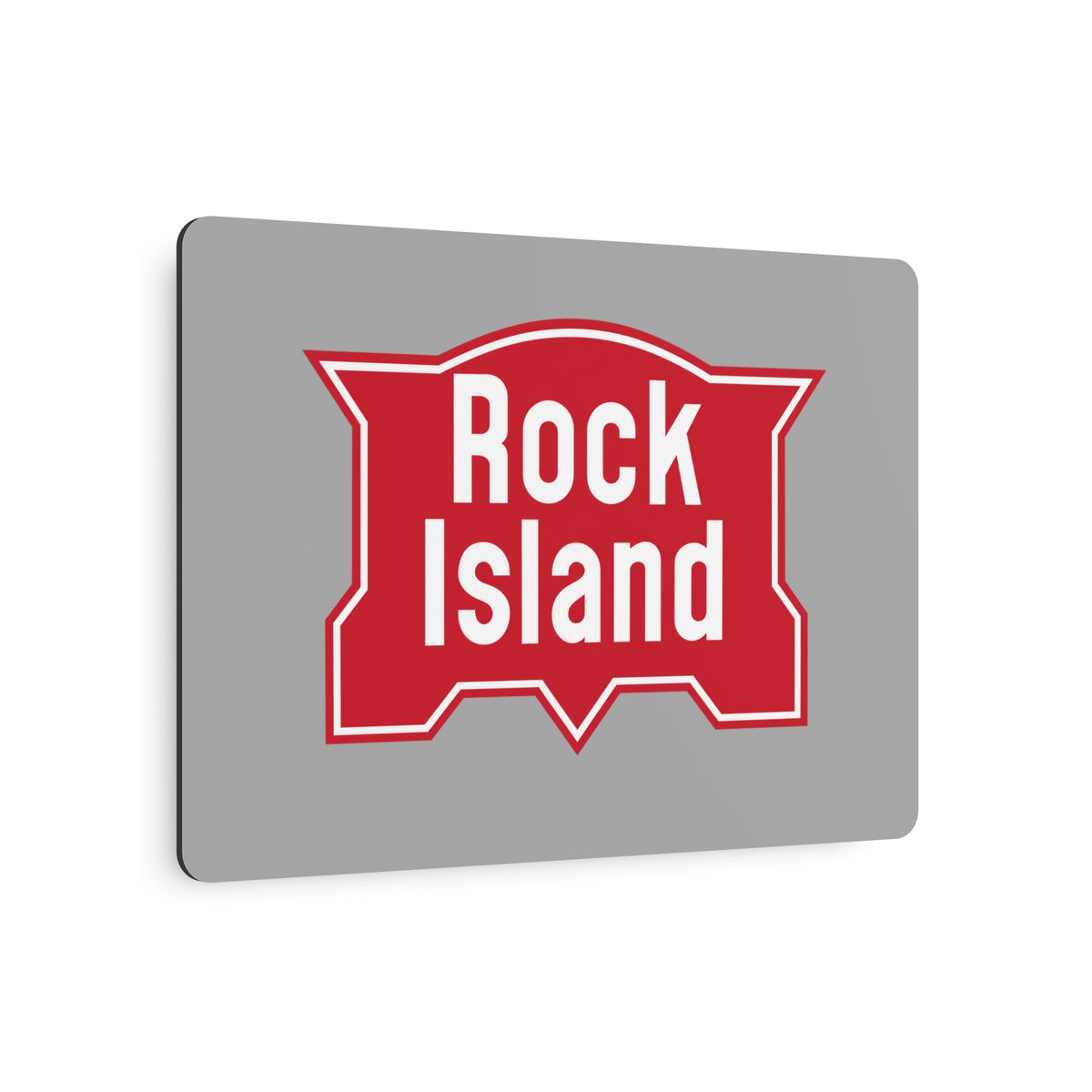 Chicago, Rock Island and Pacific Railroad Metal Sign