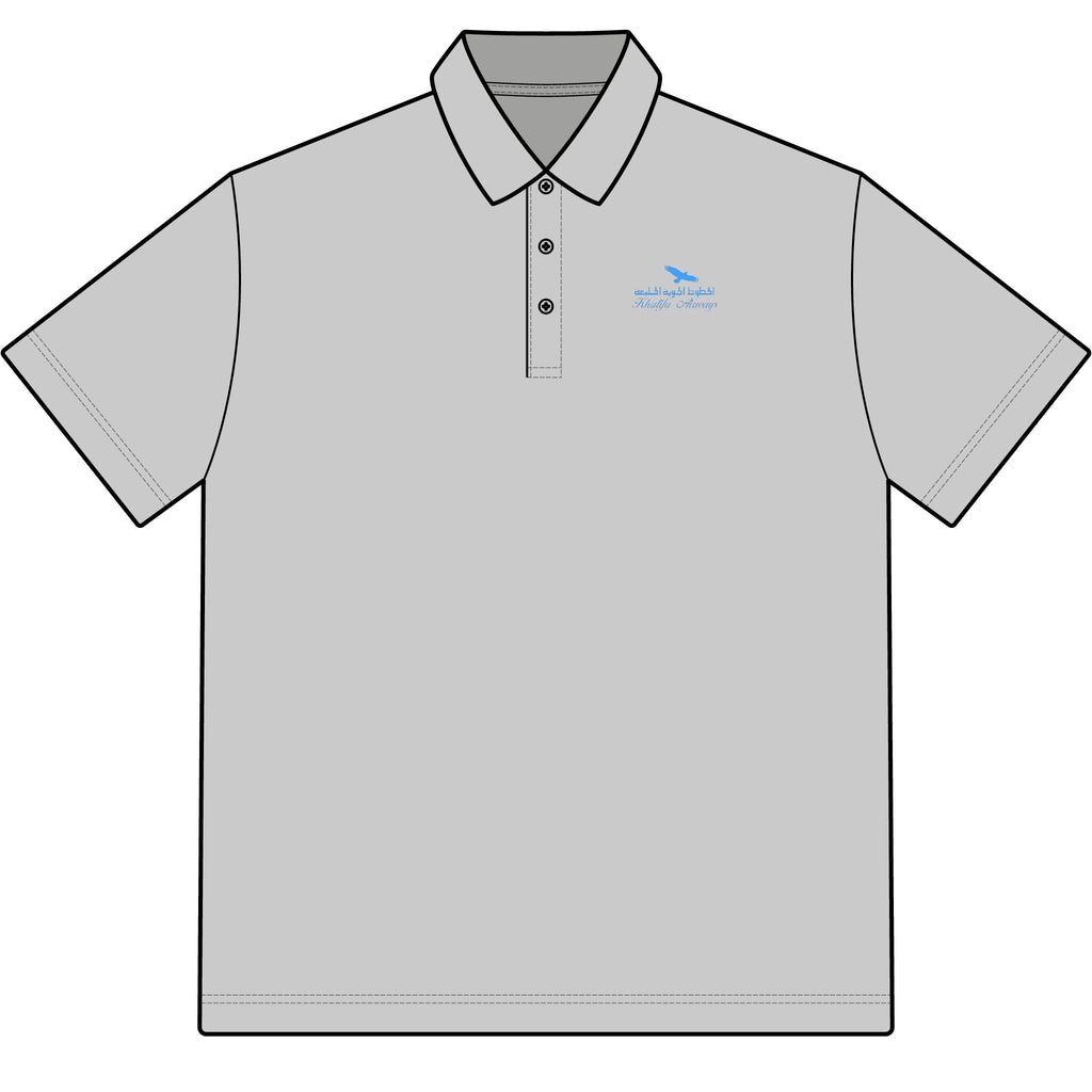 Khalifa Airways Cotton Polo Shirt