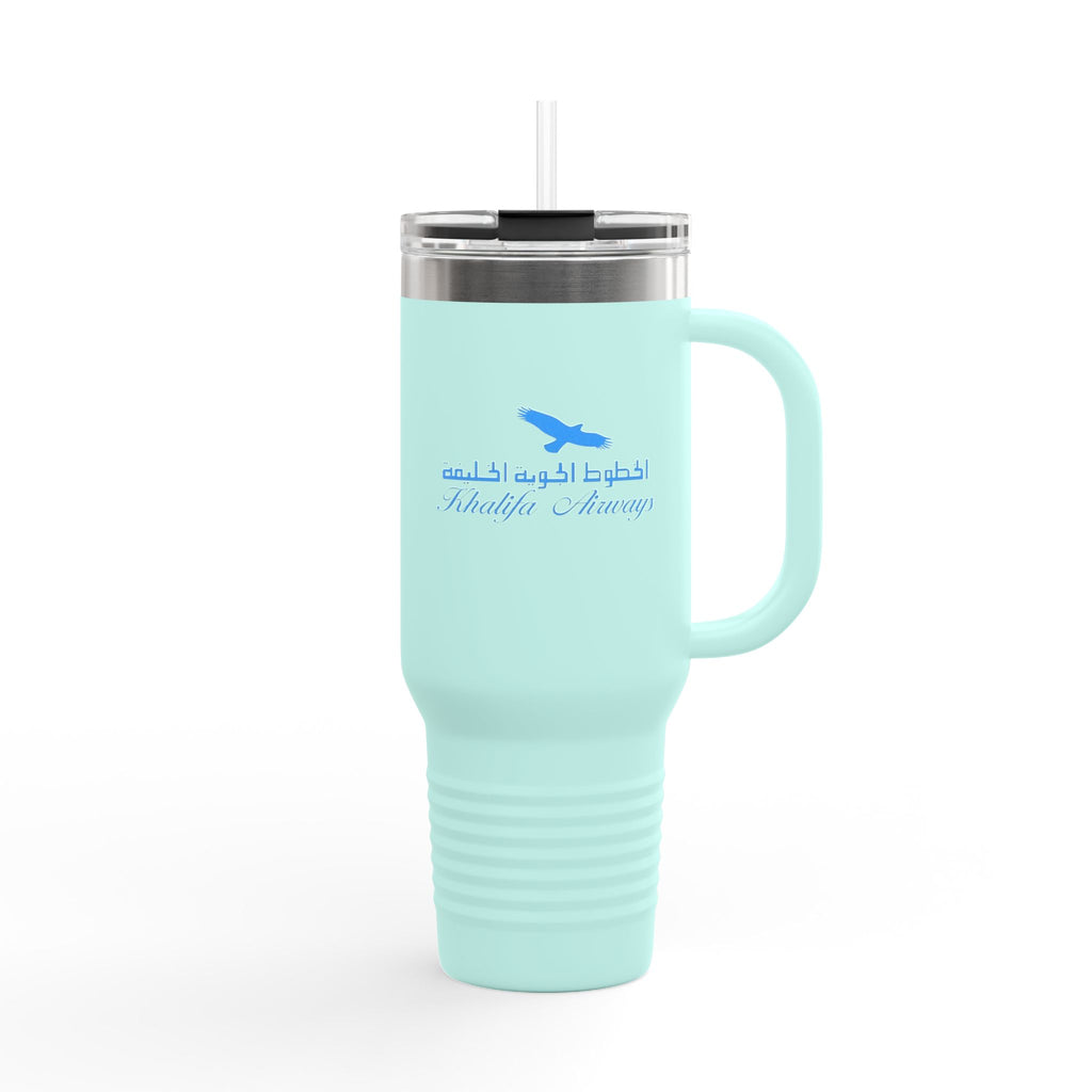 Khalifa Airways 40oz Insulated Travel Mug Stainless Tumbler