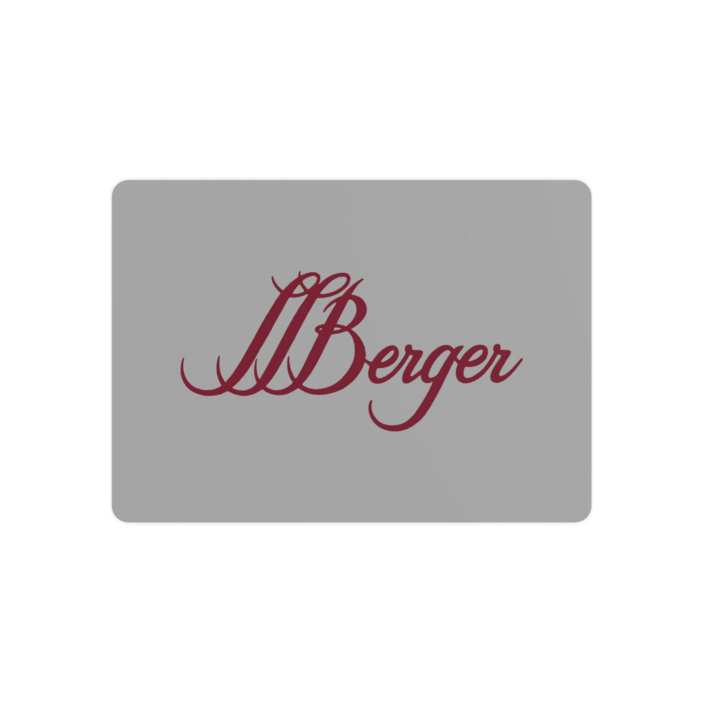 L. L. Berger Metal Sign