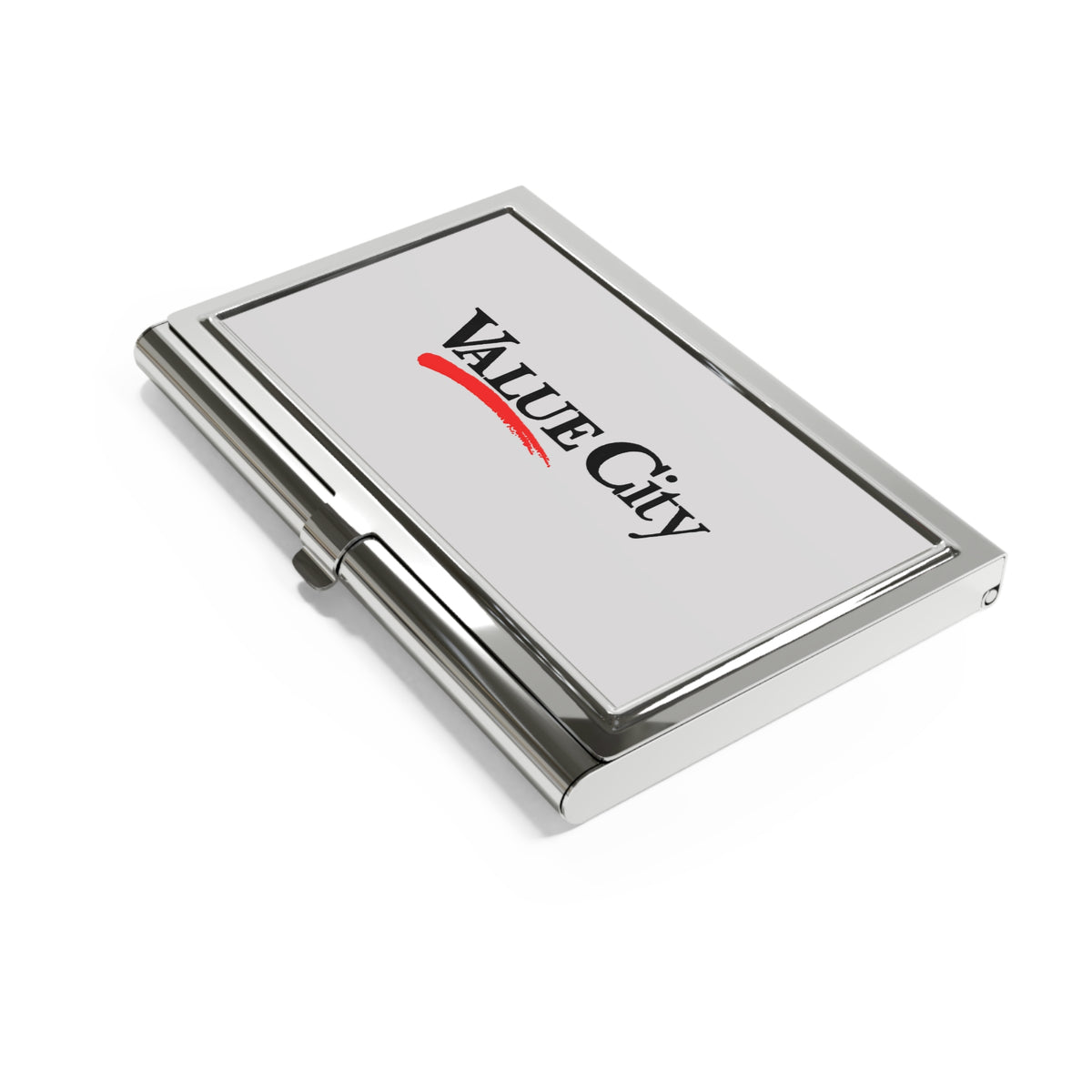 Value City Department Stores Metal Business Card Holder