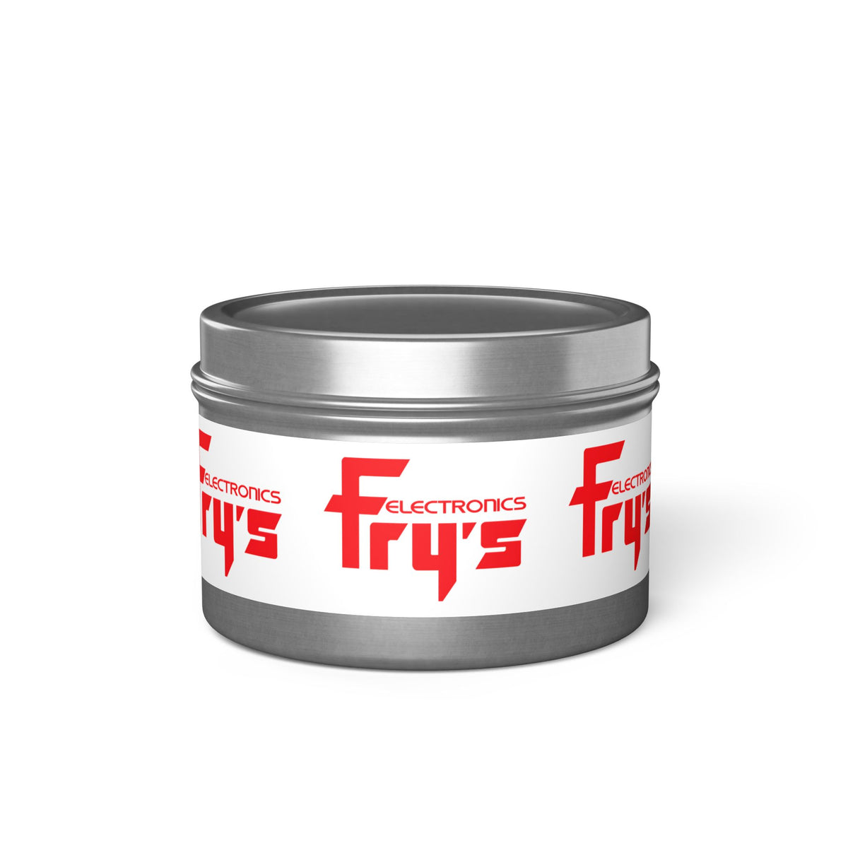 Fry's Electronics Tin Candle