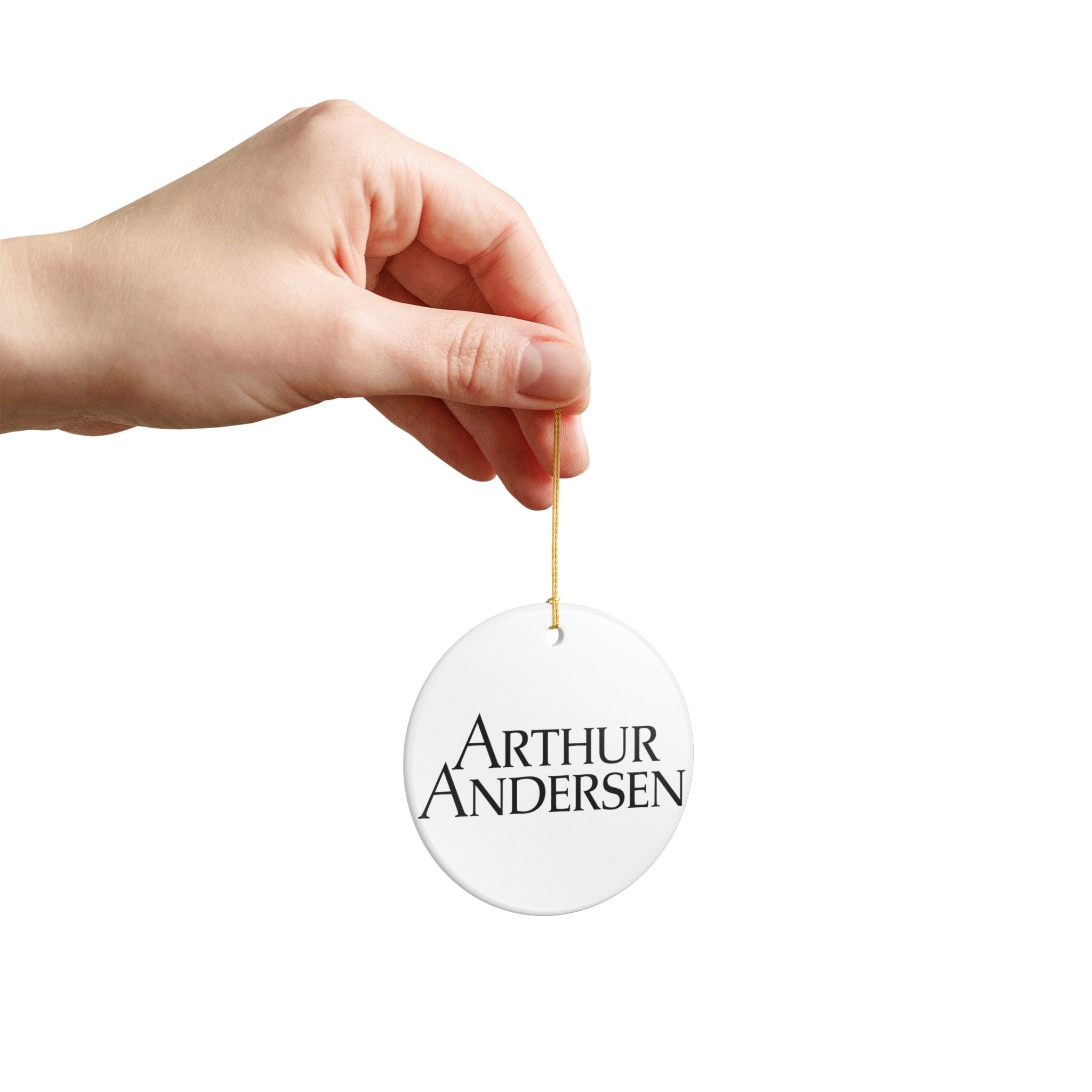 Arthur Andersen Ceramic Ornament