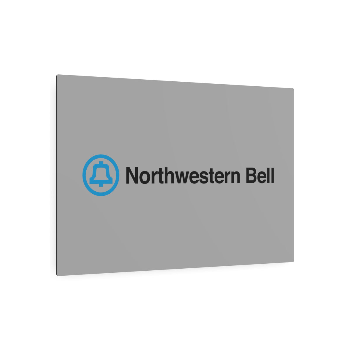 Northwestern Bell Metal Sign