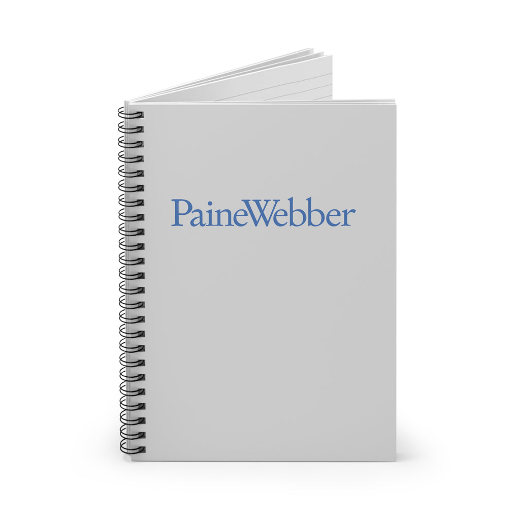 PaineWebber Spiral Notebook