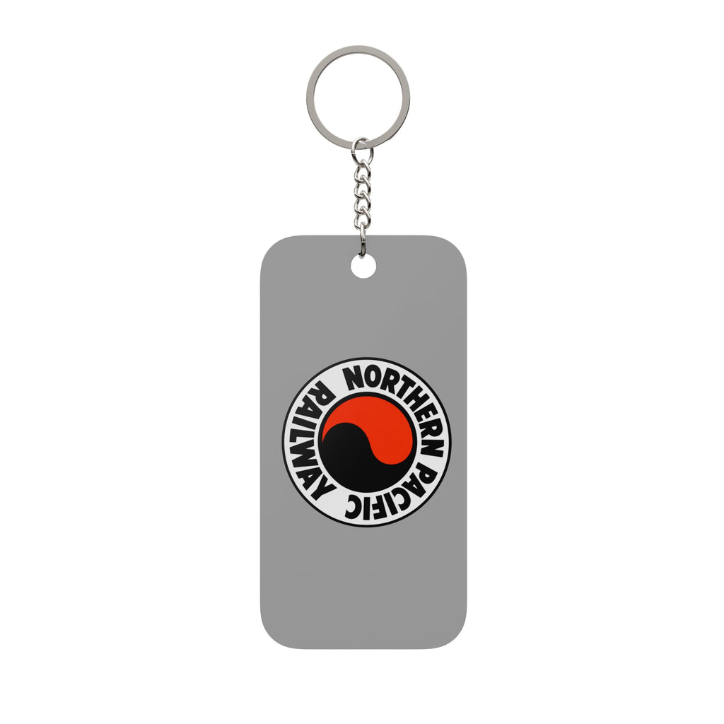 Northern Pacific Railway Double-Sided Keychain Charm