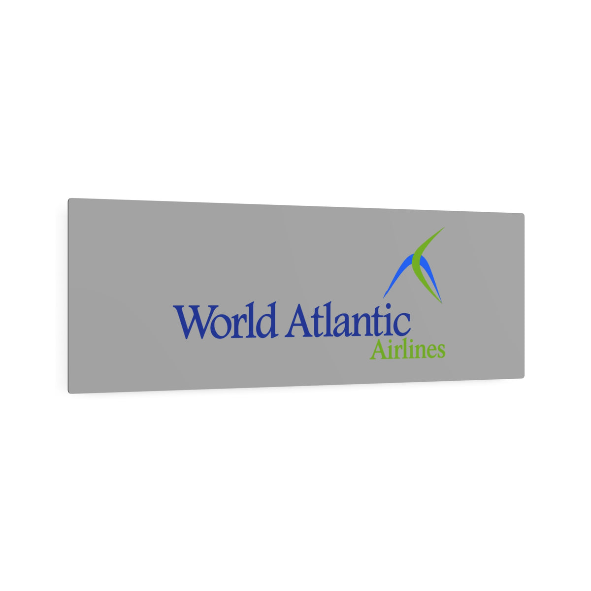 World Atlantic Airlines Metal Sign