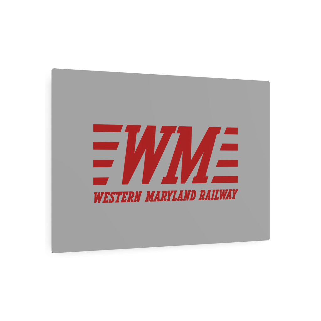 Western Maryland Railway Metal Sign