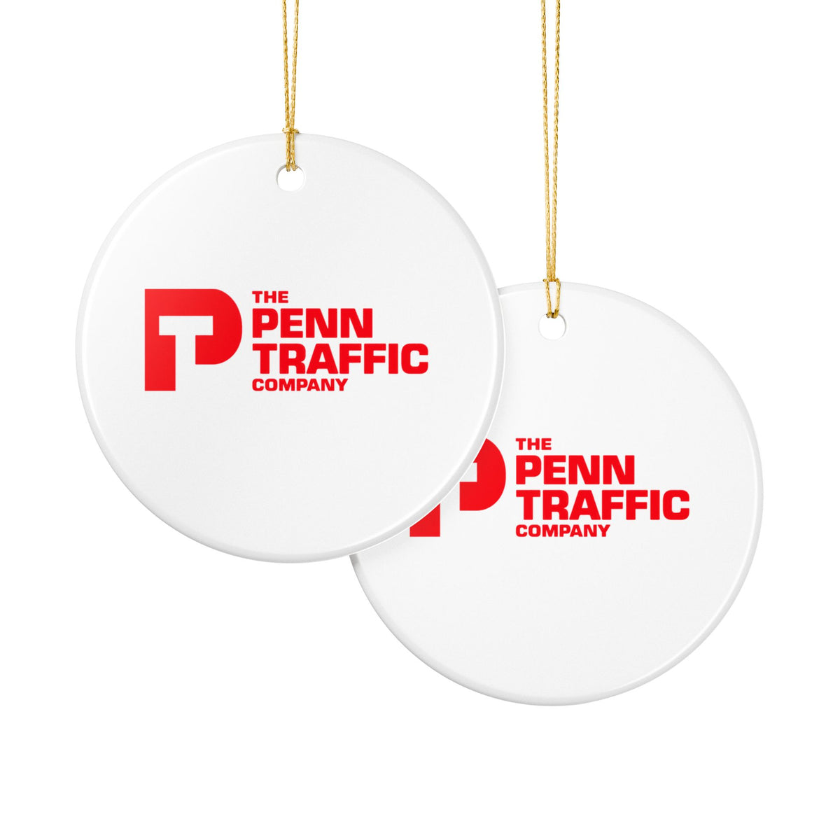 Penn Traffic Ceramic Ornament