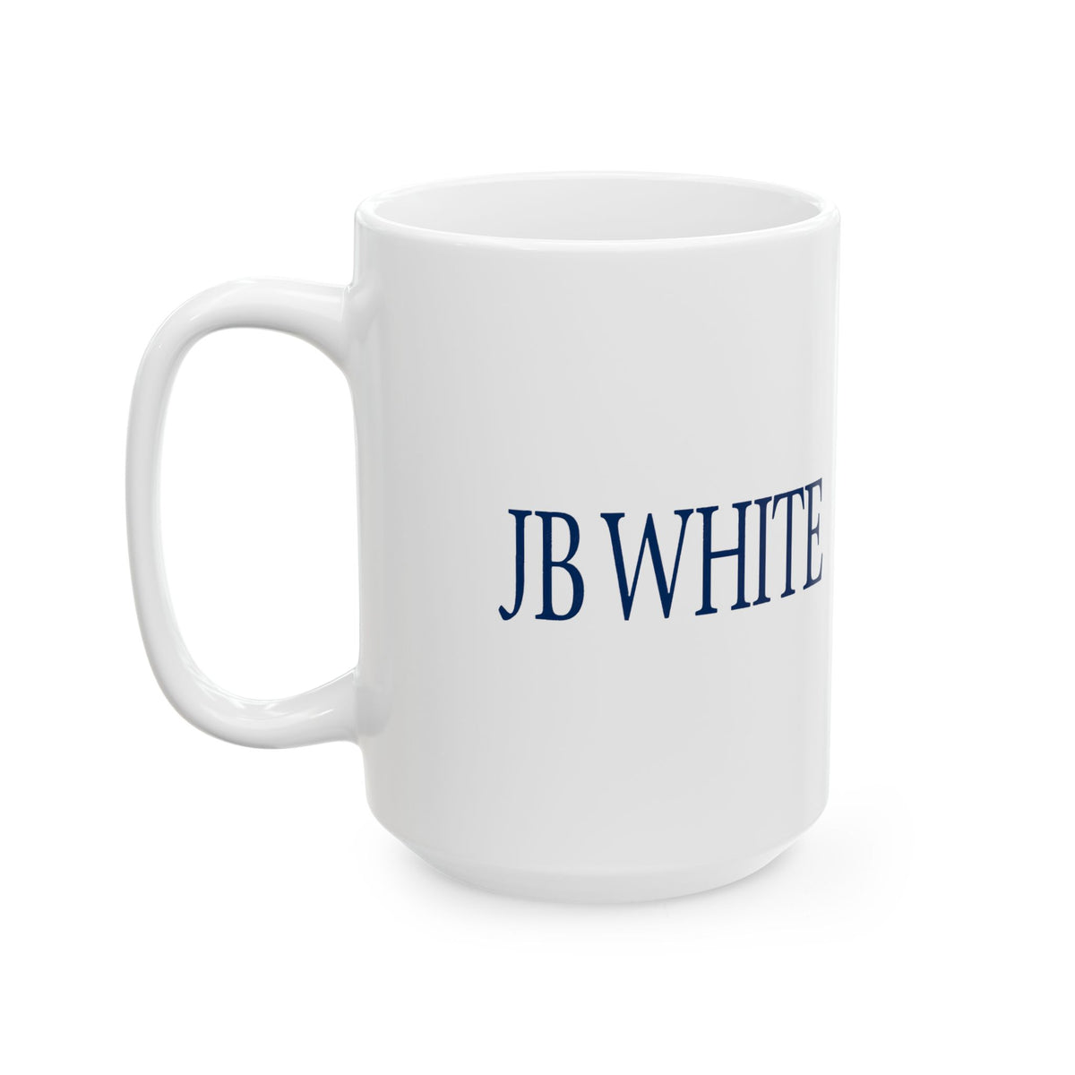 J. B. White Ceramic Coffee Mug