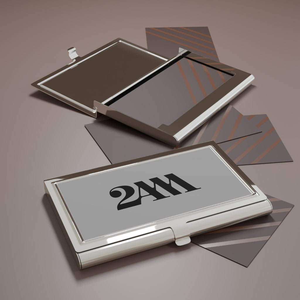 2AM Metal Business Card Holder
