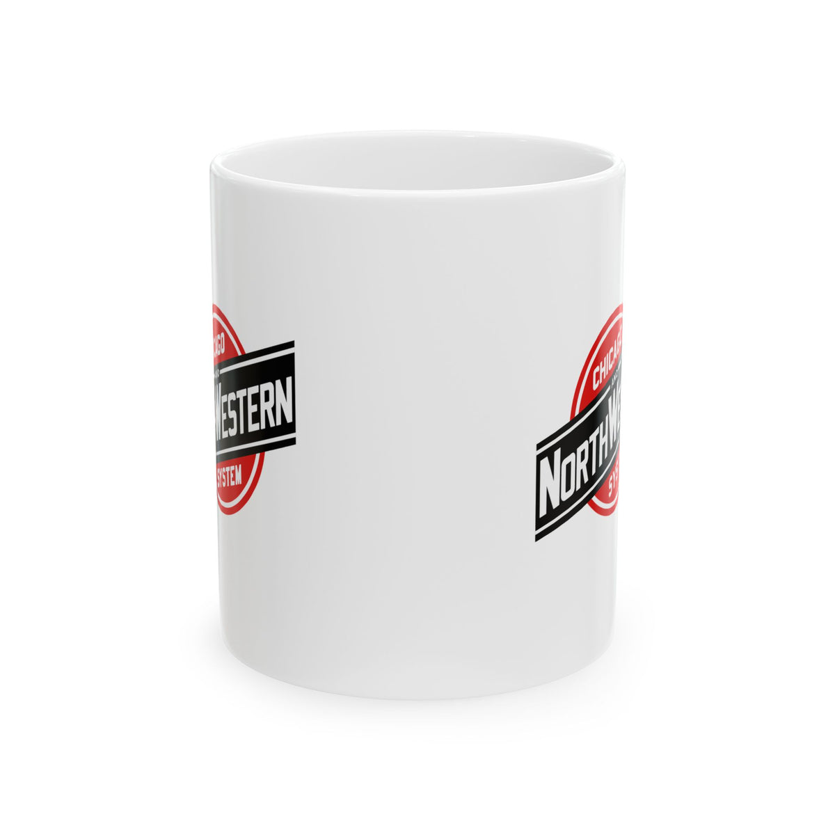 Chicago and North Western Railway Ceramic Coffee Mug