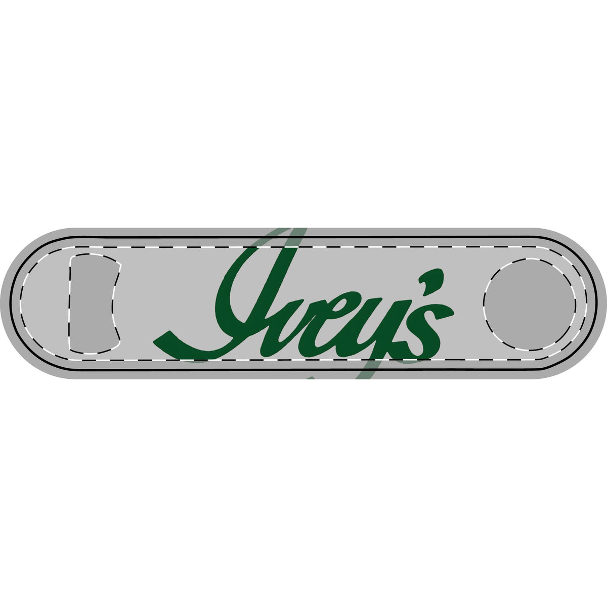 Ivey's Metal Bottle Opener