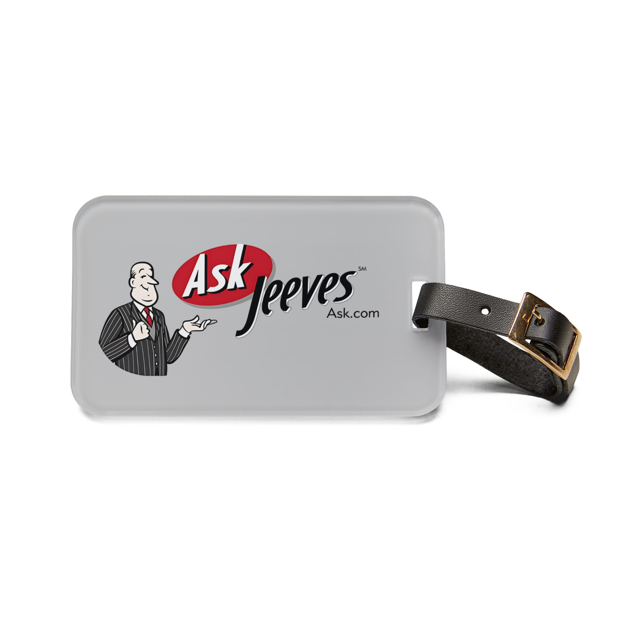 Ask Jeeves Luggage Tag