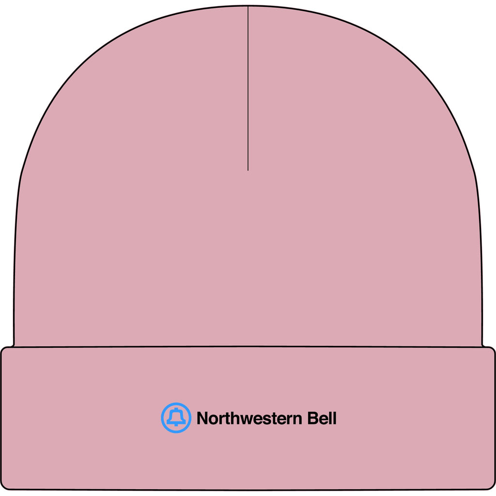 Northwestern Bell Cuff Beanie