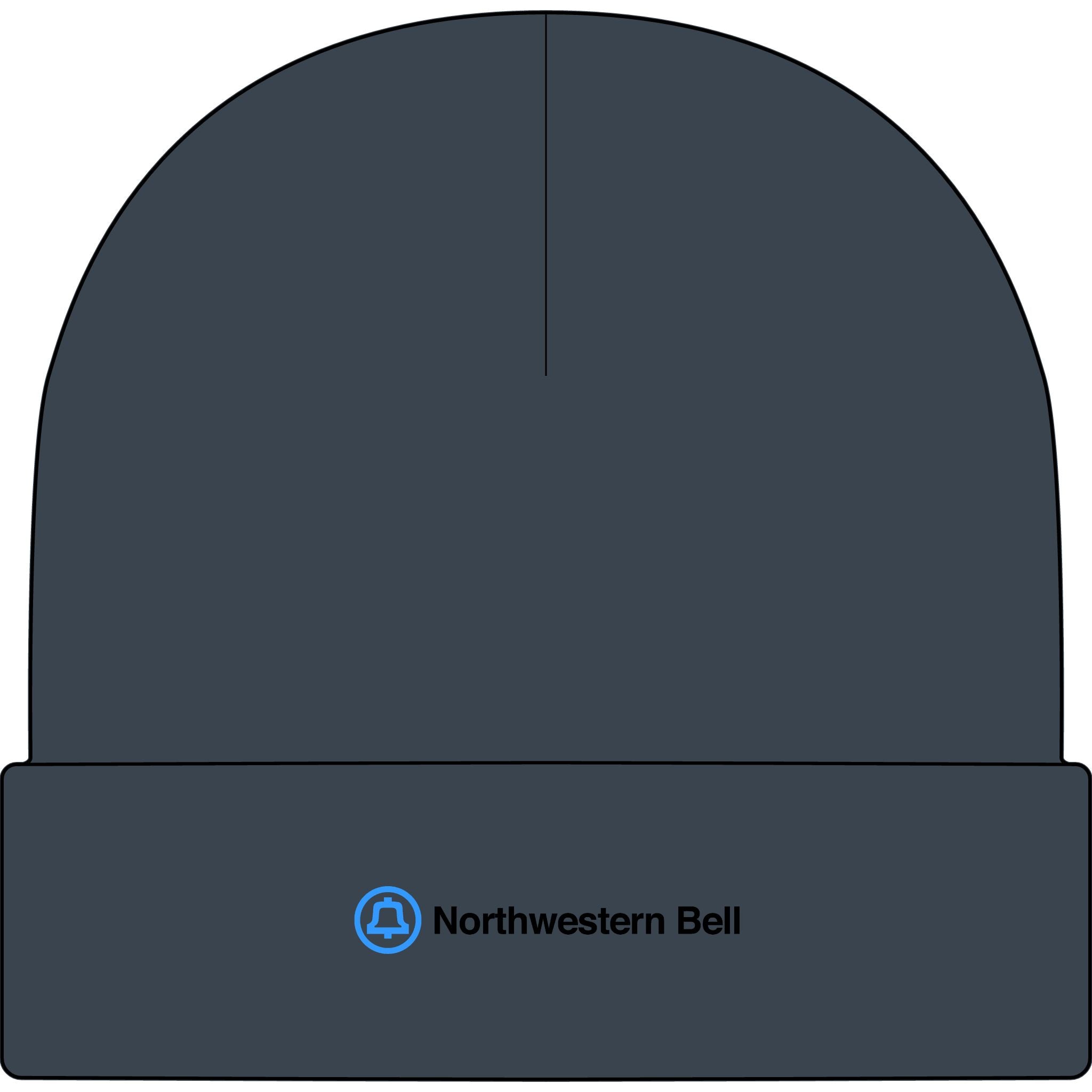 Northwestern Bell Cuff Beanie