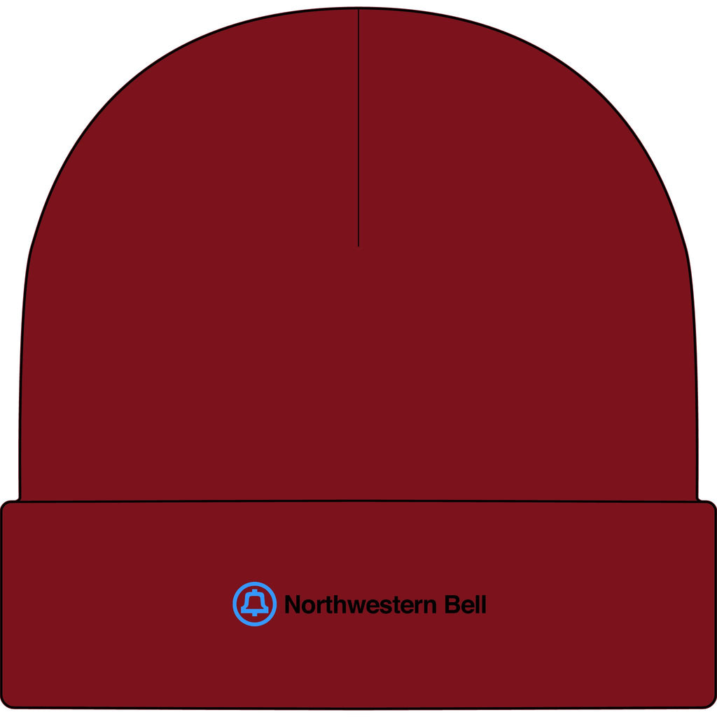 Northwestern Bell Cuff Beanie