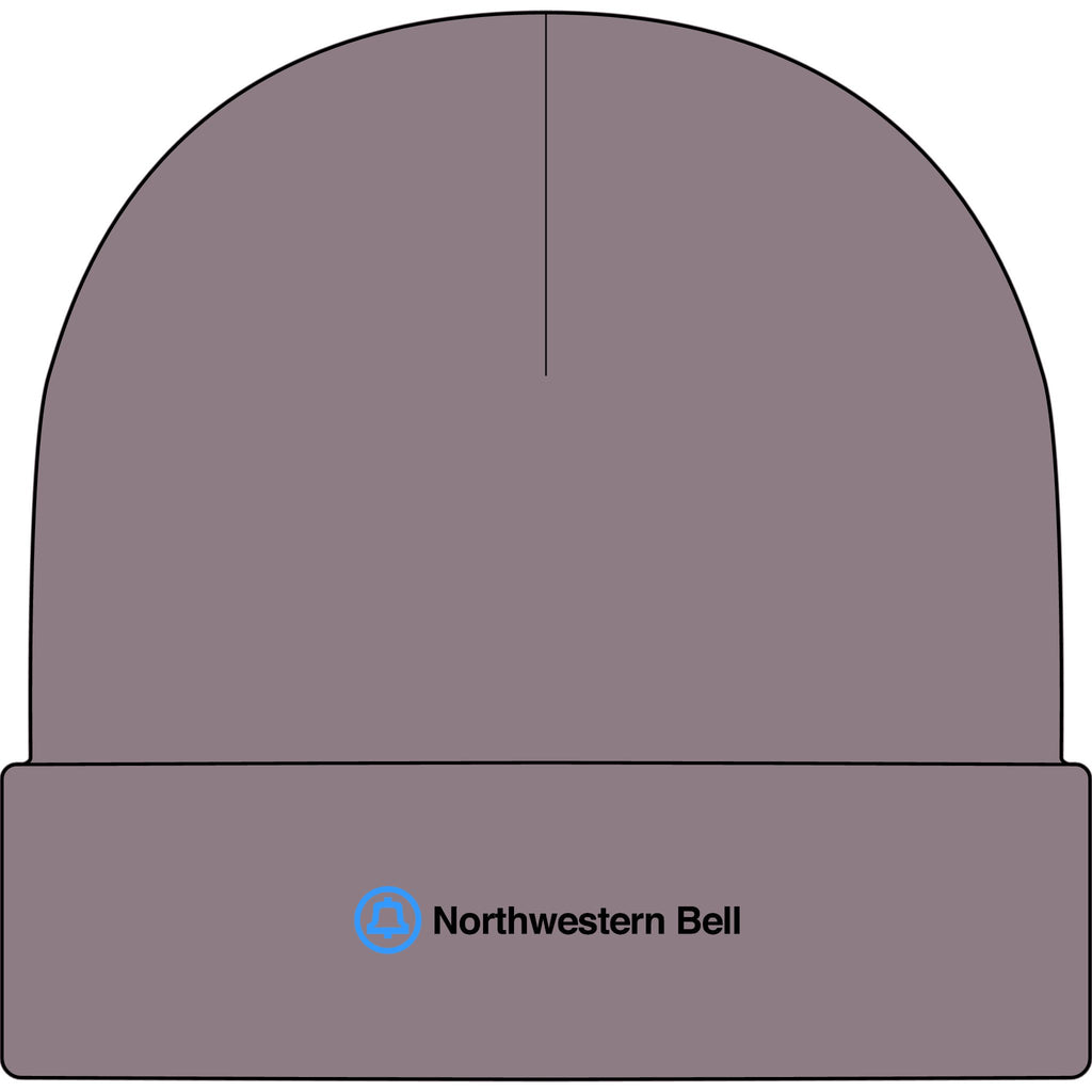 Northwestern Bell Cuff Beanie