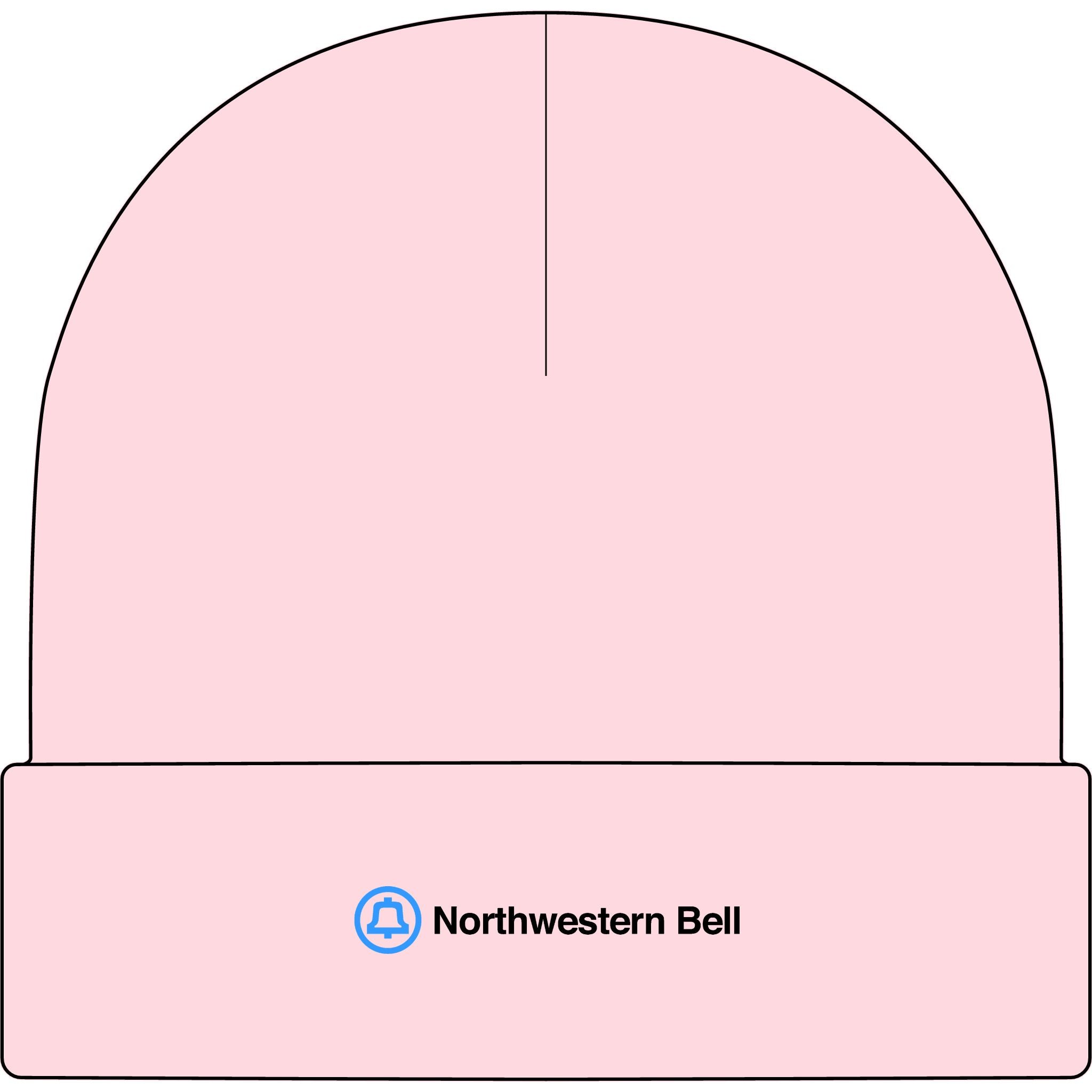 Northwestern Bell Cuff Beanie