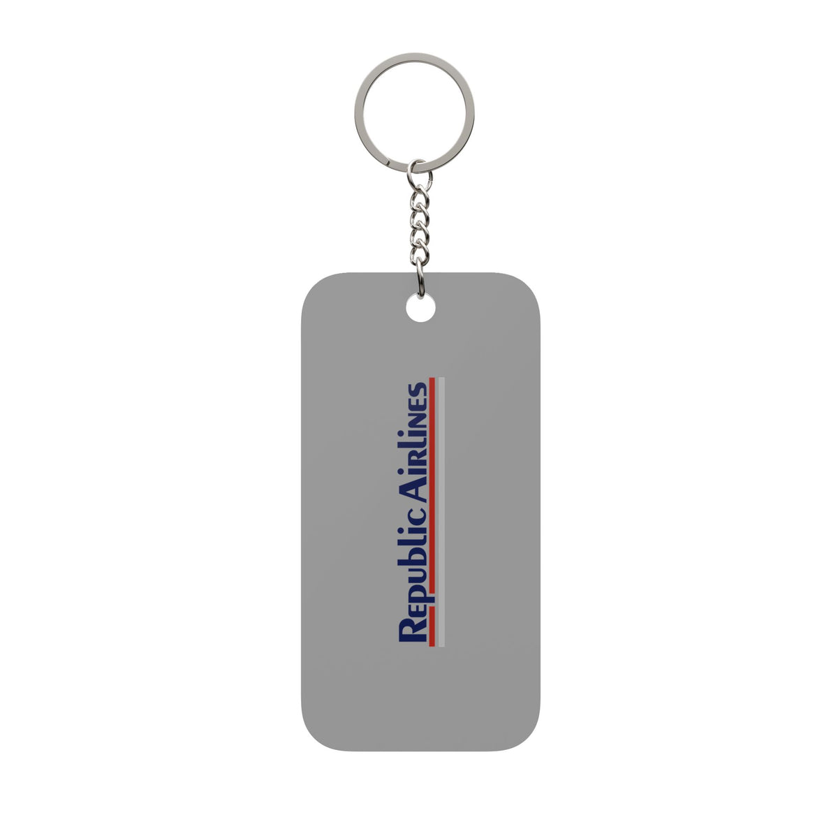 Republic Airlines Double-Sided Keychain Charm