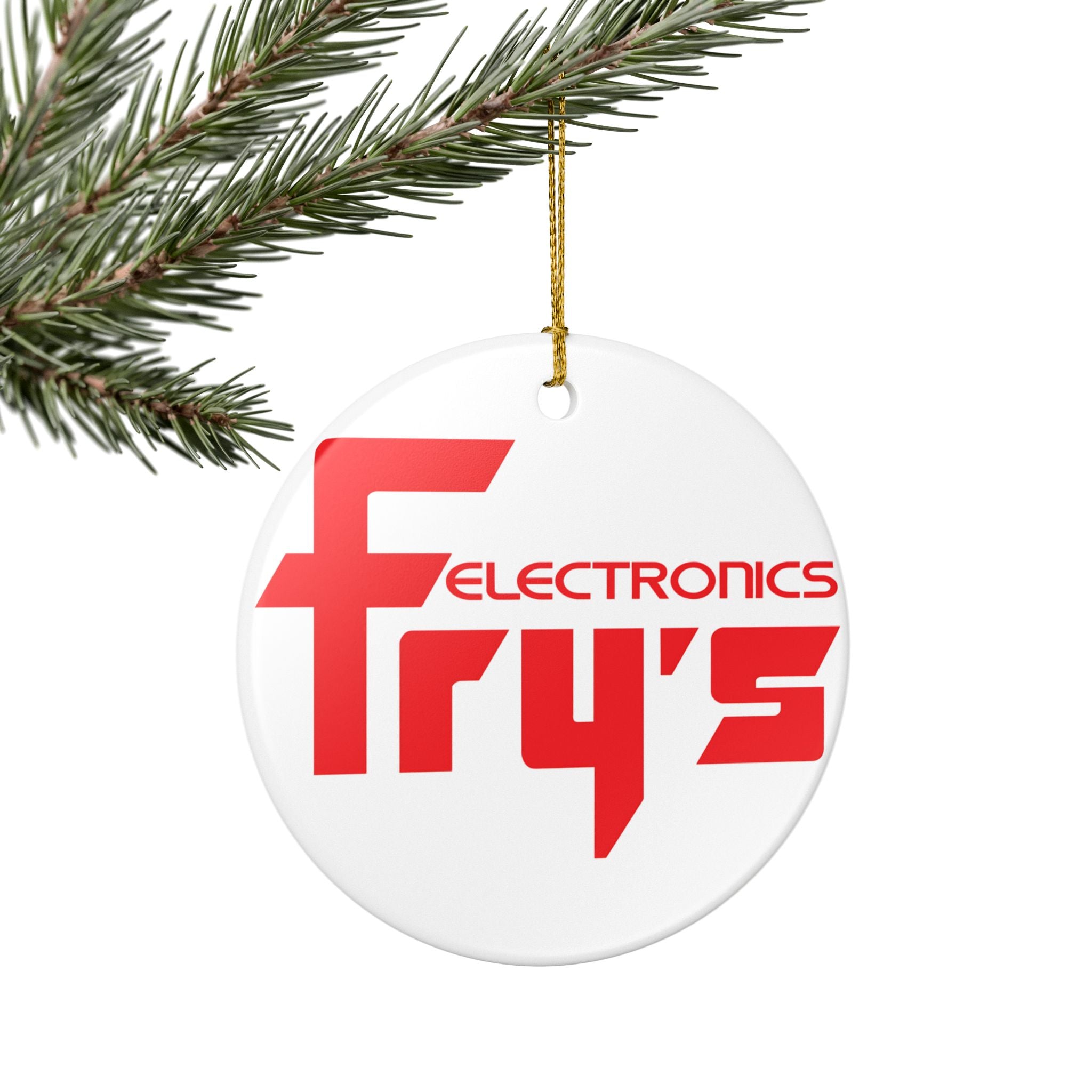 Fry's Electronics, Inc. Ceramic Ornament