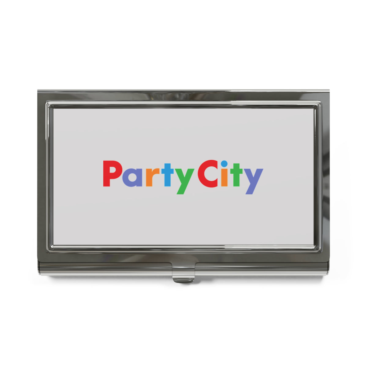 Party City Metal Business Card Holder