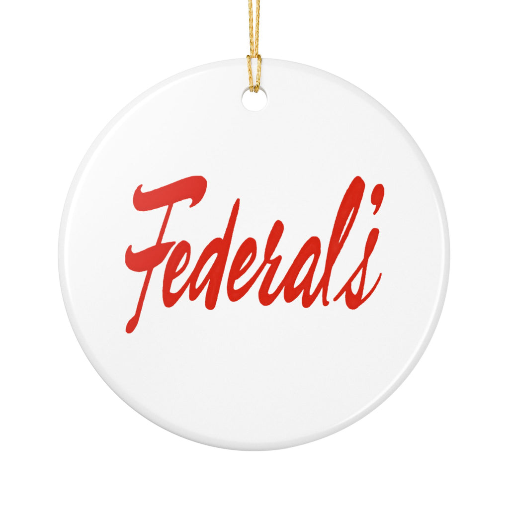 Federal's Ceramic Ornament