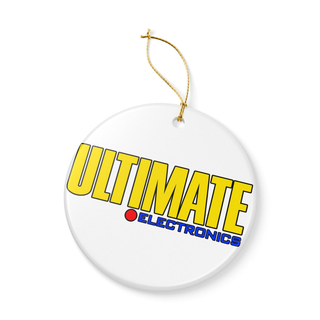 Ultimate Electronics Ceramic Ornament