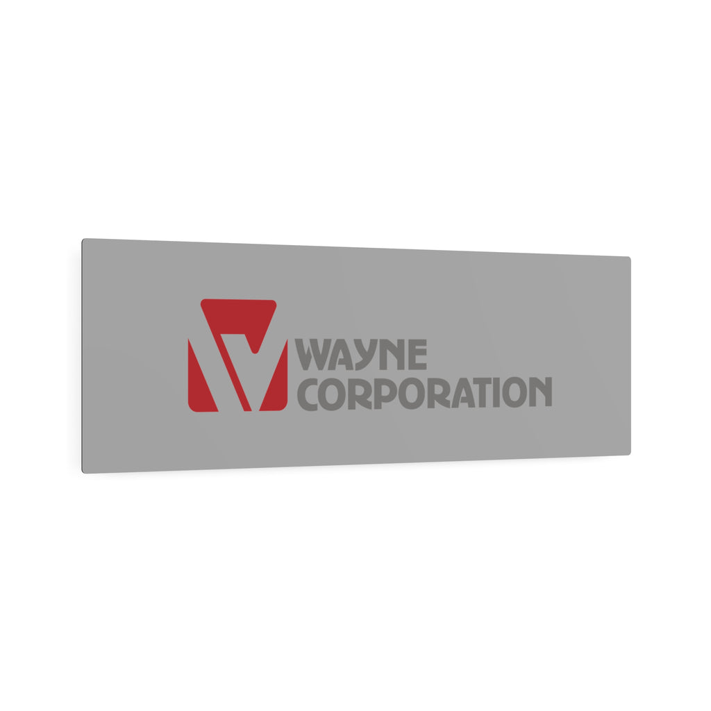 Wayne Corporation Metal Sign