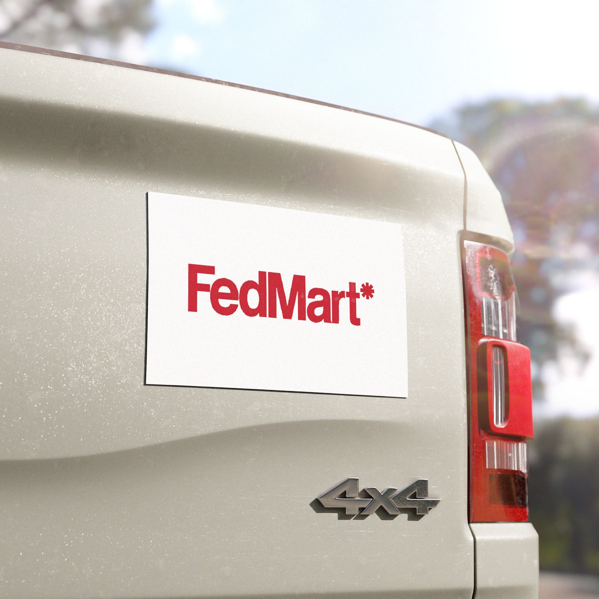 FedMart Car Magnet