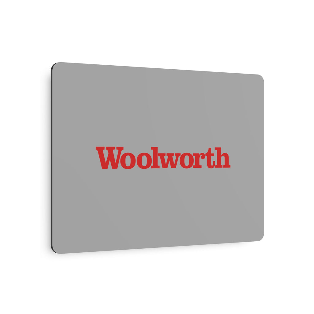 F. W. Woolworth Company Metal Sign