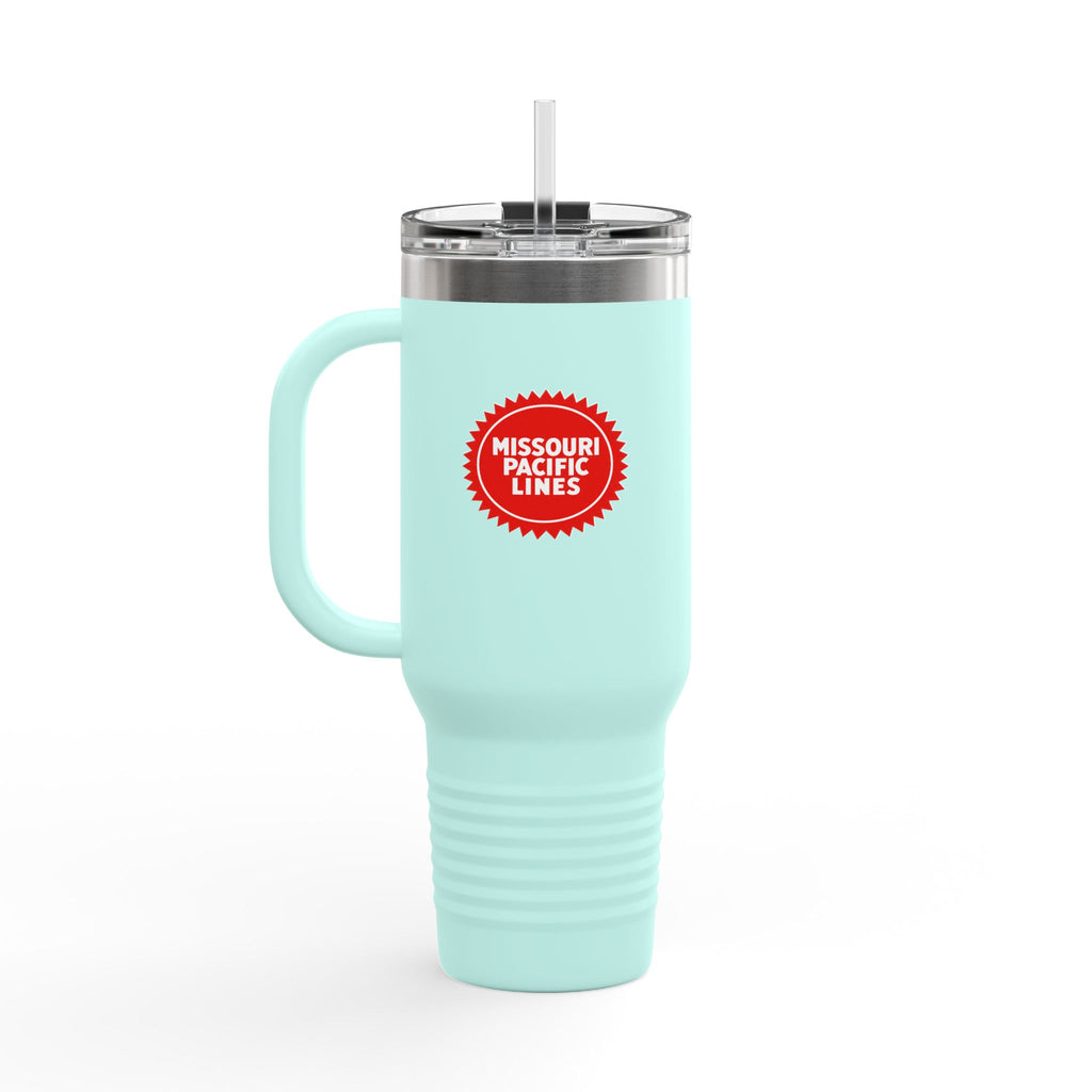 Missouri Pacific Railroad 40oz Insulated Travel Mug Stainless Tumbler