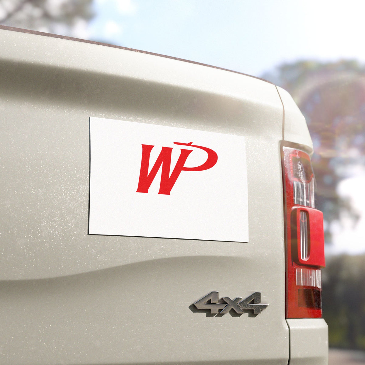 Western Pacific Airlines Car Magnet