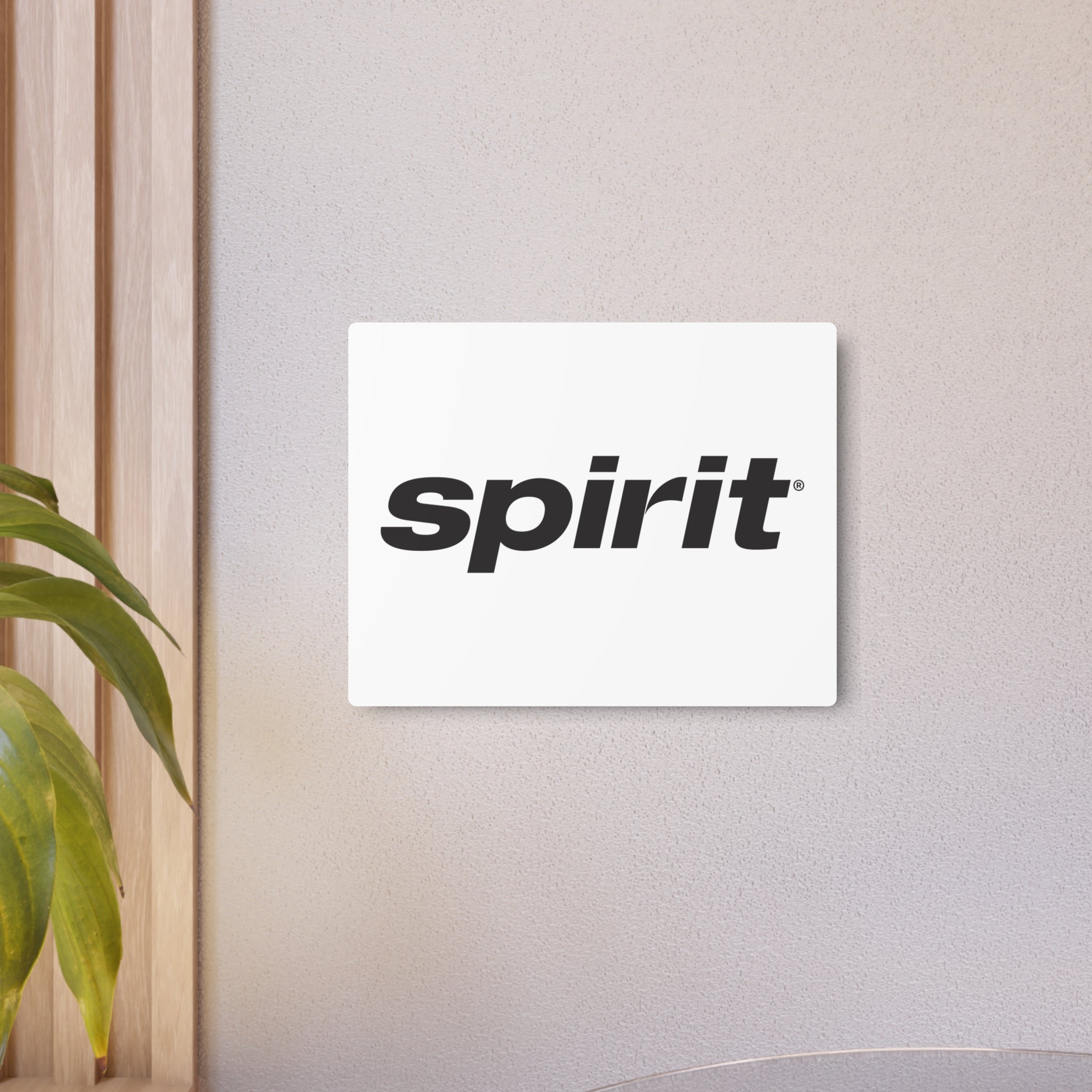 Spirit Airlines Metal Sign