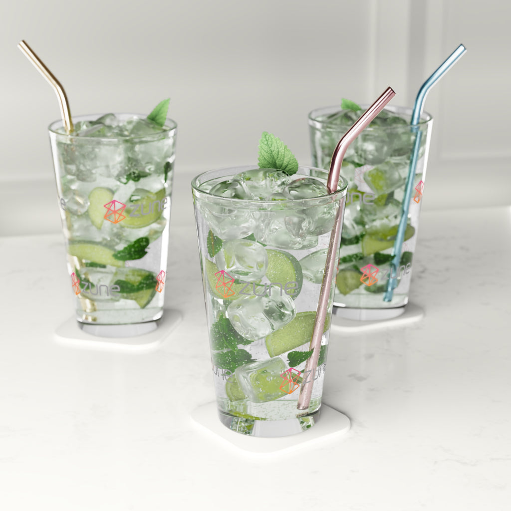 Zune 16oz Pint Glass