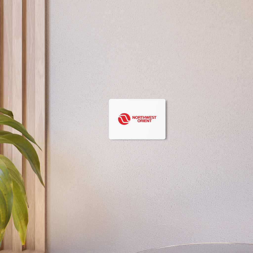Northwest Orient Airlines Metal Sign