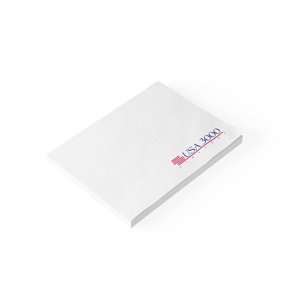 USA3000 Airlines Sticky Post-it Note Pad