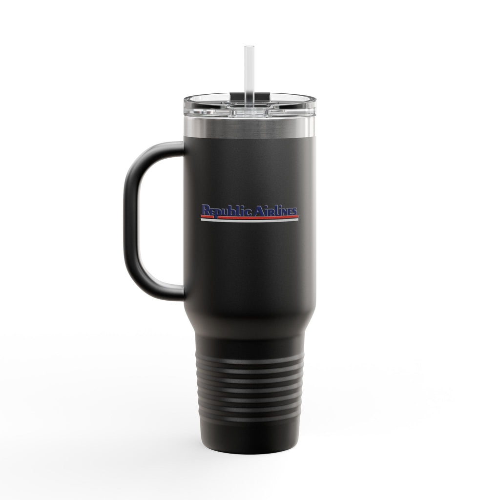 Republic Airlines 40oz Insulated Travel Mug Stainless Tumbler