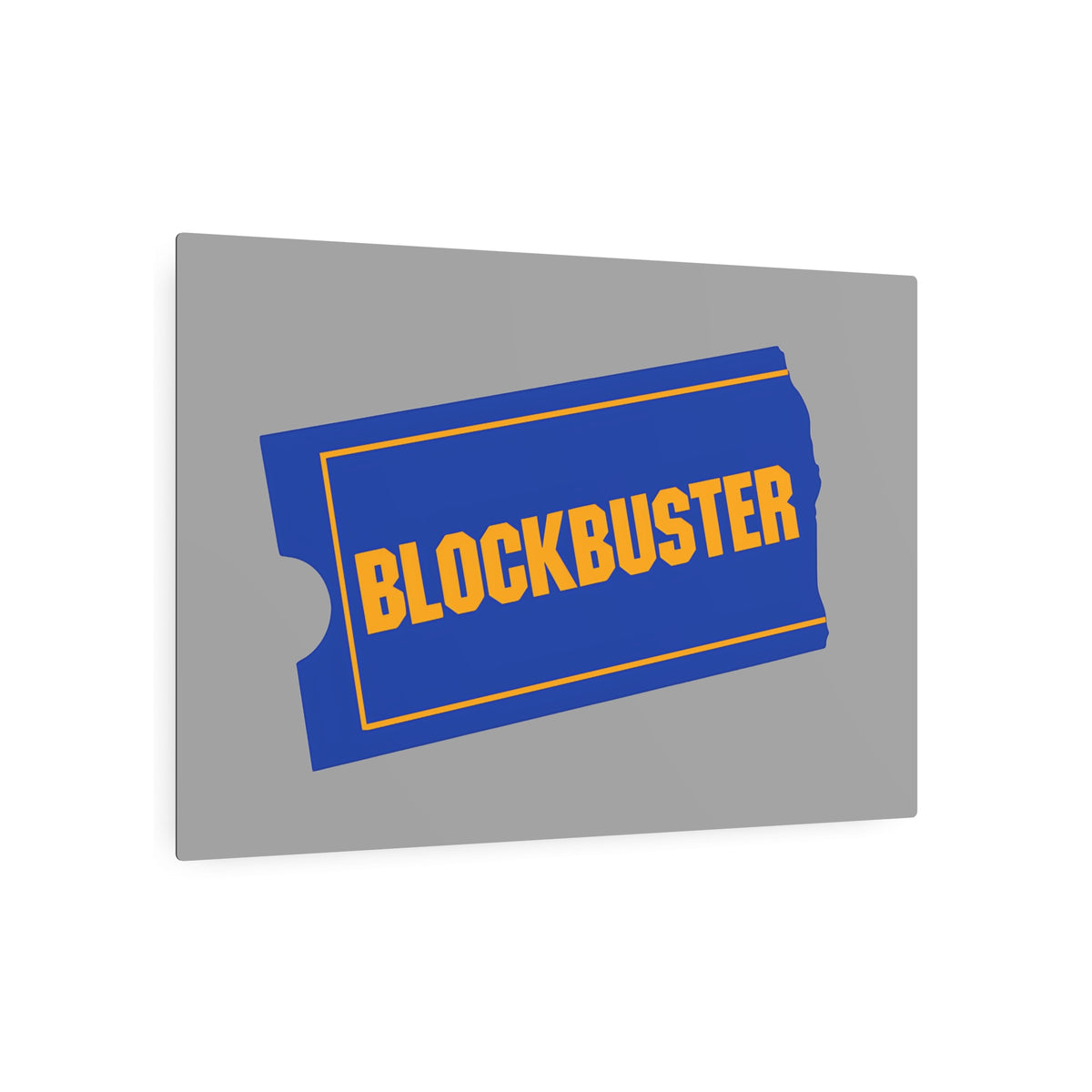 Blockbuster Video Metal Sign