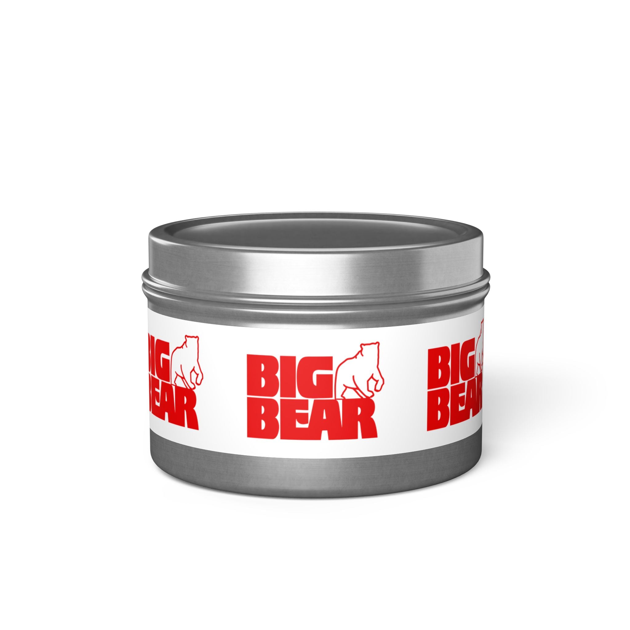 Big Bear Stores Tin Candle
