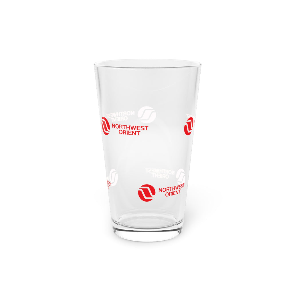 Northwest Orient Airlines 16oz Pint Glass