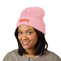 Getty Oil Cuffed Beanie