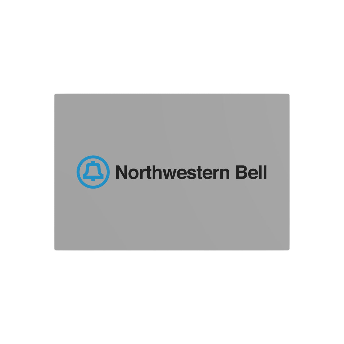 Northwestern Bell Metal Sign