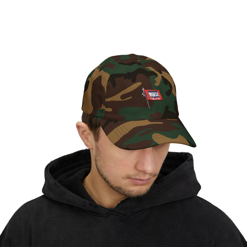 Wabash Railroad Embroidered Dad Cap Hat