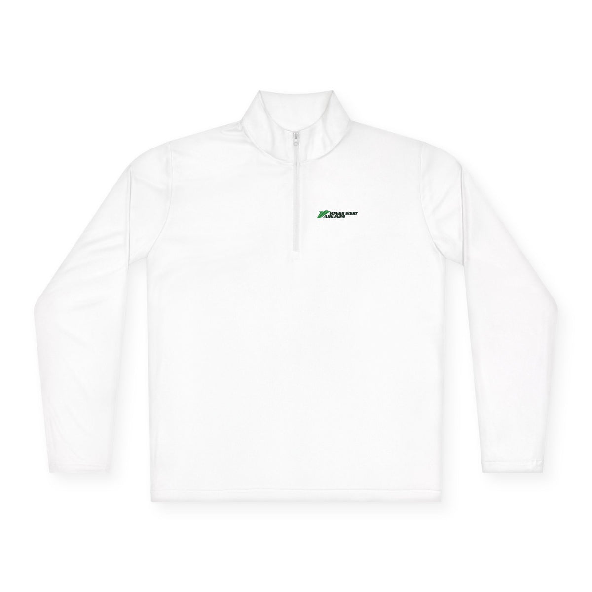 Wings West Airlines Unisex Quarter Zip Pullover