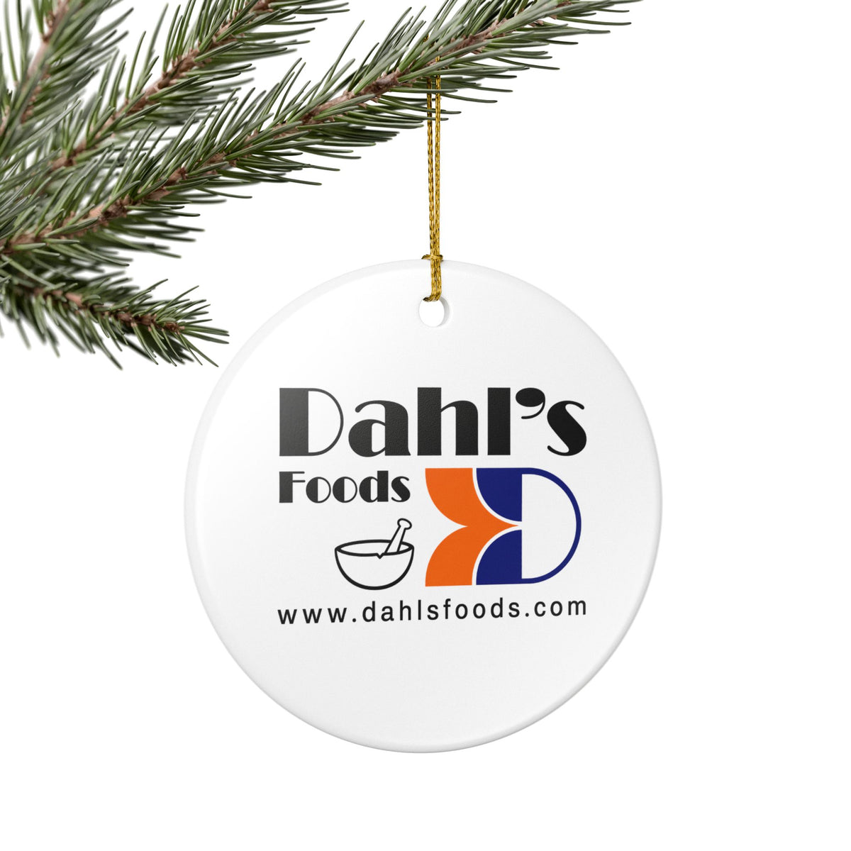 Dahl's Foods Ceramic Ornament