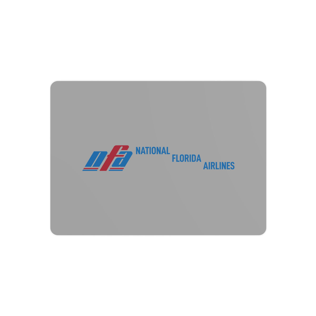 National Florida Airlines Metal Sign