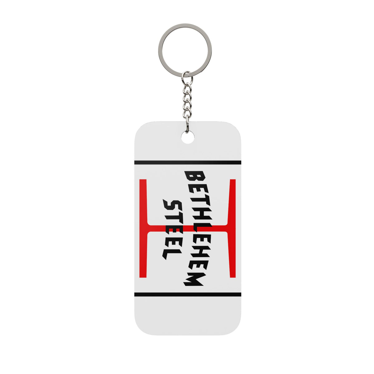 Bethlehem Steel Double-Sided Keychain Charm