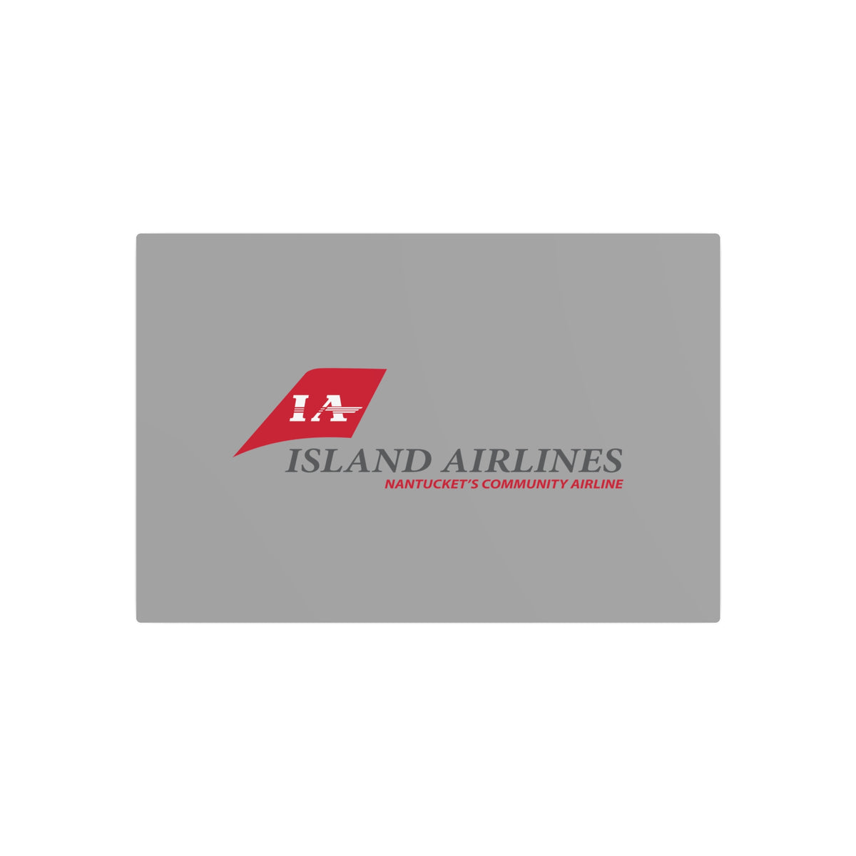 Island Airlines Metal Sign