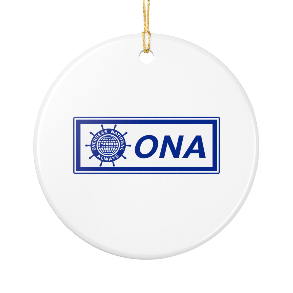 Overseas National Airways Ceramic Ornament